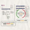 United Kingdom Opus Energy electricity utility bill template in Word and PDF format (2 pages)