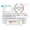 Georgia TBC bank proof of address statement template in Word and PDF format, fully editable
