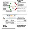 Jordan Jordanian Electric Power Co JEPCO electricity utility bill template in Word and PDF format