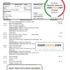 Germany Deutsche Handelsbank AG bank statement template in .xls and .pdf format