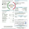 Kazakhstan Astana Su Arnasy utility bill template in Word and PDF format (.doc and .pdf)