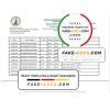 Guatemala Banco de Guatemala bank statement template, Word and PDF format (.doc and .pdf)