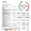 Guinea Fibank proof of address bank statement template in Word and PDF format