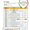 Hawaii First Hawaiian Bank statement bank statement template in Word and PDF format