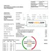 Korea Eximbank template in Word and PDF format, good for address prove