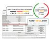 Hong Kong HSBC bank statement easy to fill template in .xls and .pdf file format