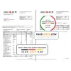 Hong Kong HSBC The Hongkong and Shanghai Banking Corporation bank statement template in Word and PDF format (2 pages)