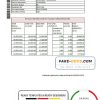 Hong Kong Scotiabank bank statement easy to fill template in Excel and PDF format