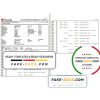 India Finacle bank statement in Word and PDF format (2 pages)