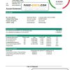 India IDBI bank statement easy to fill template in Excel and PDF format
