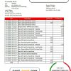 Kuwait Boubyan bank statement easy to fill template in .xls and .pdf file format