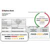 Kyrgyzstan Optima bank statement template in Word and PDF format