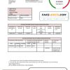 Latvia Citadele bank statement template, Word and PDF format (.doc and .pdf)