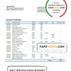 Liberia Access bank statement template in Word and PDF format