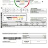 Moldova Gas utility bill template in Word and PDF format