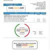Nepal Butwal Power Company Limited electricity utility bill template in Word and PDF format