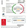 New Zealand Contact Energy proof of energy template in Word and PDF format