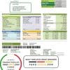 Pakistan PTCL utility bill template in Word and PDF format