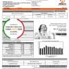Philippines Meralco electricity utility bill template in Word and PDF format