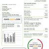 Philippines WeGen Energy Philippines utility bill template in Word and PDF format