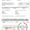 Poland Play utility bill template in Word and PDF format