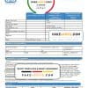 South Africa The GAS Company gas utility bill template in Word and PDF format