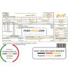 Costa Rica Compañía Nacional de Fuerza y Luz, S.A. (CNFL) utility bill template in Word and PDF format