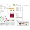 Sri Lanka Dialog utility bill template in Word and PDF format (2 pages)