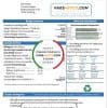 Sweden Fitol gas utility bill template in Word and PDF format