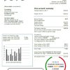 Thailand JERA power utility bill template in Word and PDF format