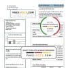 Tunisia electricity proof of address utility bill template in Word and PDF format