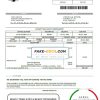 Ukraine Vodokanal Donetsk (Донецькмиськводоканал) utility bill template in Word and PDF format