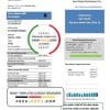 United Arab Emirates Abu Dhabi Distribution water utility bill template in Word and PDF format
