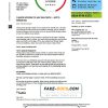 United Kingdom British Gas utility bill template in Word and PDF format, version 2