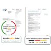United Kingdom BT utility bill template in Word and PDF format, 2 pages