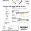United Kingdom TV Licensing utility bill template in Word and PDF format