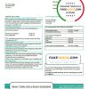 United Kingdom Utility Point utility bill template in Word and PDF format