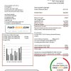 Czechia Veolia Energy Czech Republic energy utility bill template in Word and PDF format