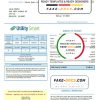 USA Arizona Utility Smart utility bill template in Word and PDF format (.doc and .pdf)