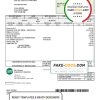 USA Arkansas C & L Electric Cooperative Corporation utility bill template in Word and PDF format