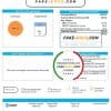 USA California Directv utility bill template in Word and PDF format, good for address prove