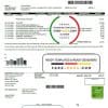 USA Canada City of Vernon water utility bill template in Word and PDF format