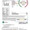 USA Craighead Electric utility bill template in Word and PDF format