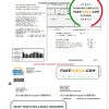 USA Florida Seco Energy utility bill template in Word and PDF format