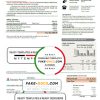 USA Georgia Power utility new brand bill template in Word and PDF format, fully editable