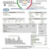 USA Las Virgenes Municipal Water District utility bill template in Word and PDF format