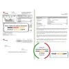 USA Louisiana Entergy utility bill template in Word and PDF format (2 pages)