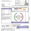 USA Mississipi Dixie Electric utility bill template in Word and PDF format