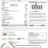 USA Nevada Waterloo North Hydro utility bill template in Word format