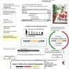 France Gaz de France Dolcevita utility bill template in Word and PDF format